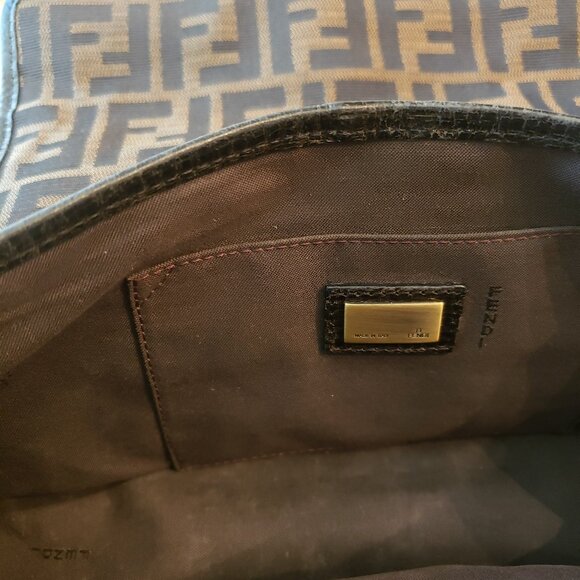 Authentic Fendi B Bis Zucca Canvas - Picture 8 of 14